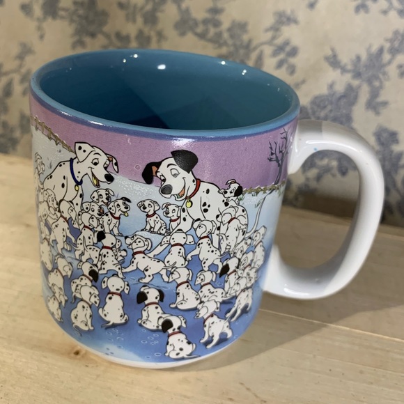 Vintage Disney Cruella DeVille 101 Dalmatians Ceramic Mug - Picture 4 of 8